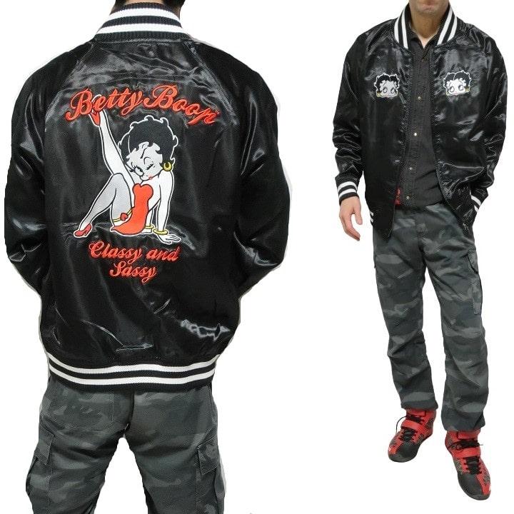 BETTY BOOP（ベティ ブープ） ベティーブープ スカジャン ベティちゃん