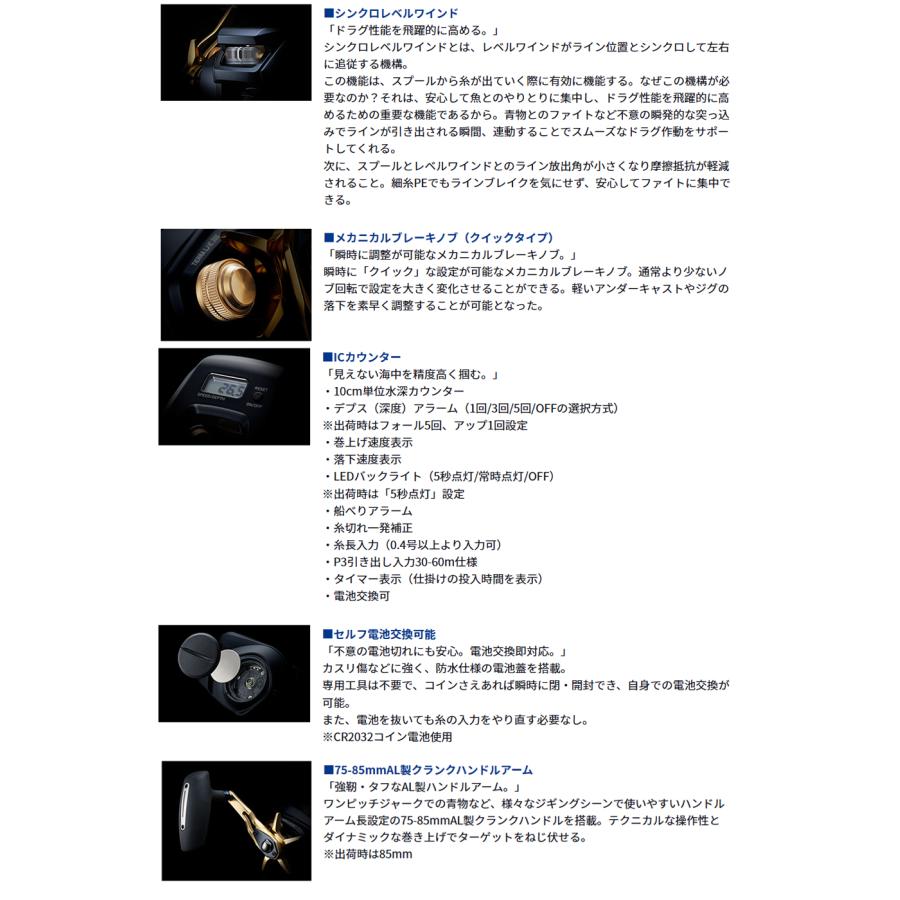 DAIWA（ダイワ） '23 TIERRA LJ IC(ティエラ LJ IC) 300HL (左巻き