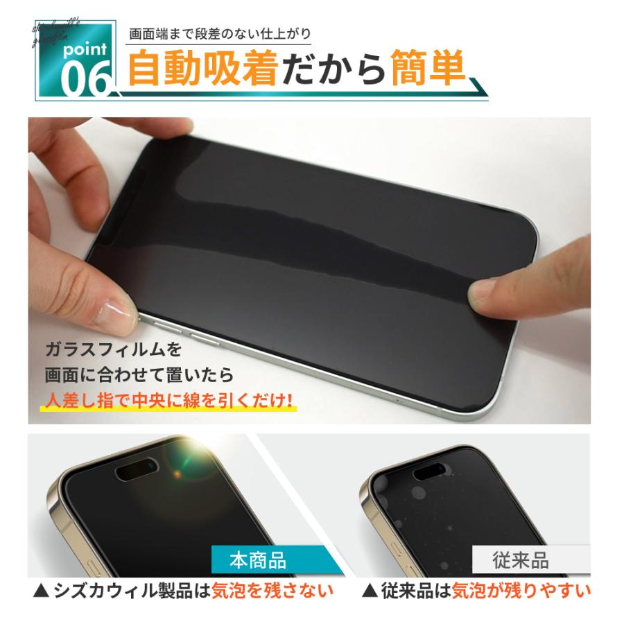 シズカウィル（shizukawill） iPhone 12 mini ガラスフィルム 保護