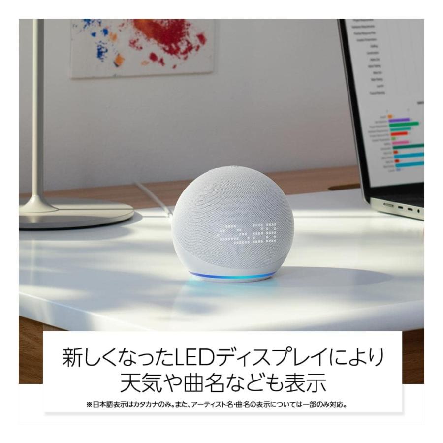 amazon（アマゾン） Echo Dot with clock エコードット 第5世代 LED