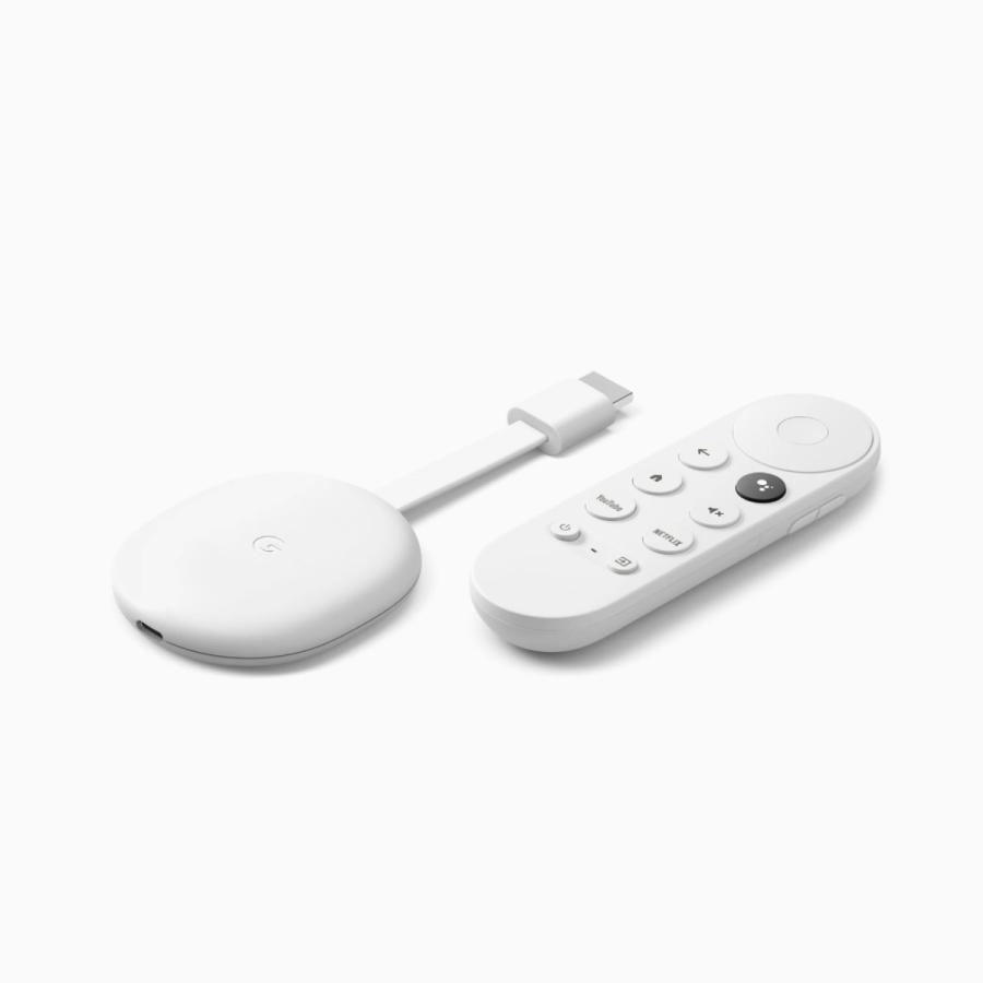 クロームキャスト Google Chromecast with TV 4K グーグル GA01919-JP