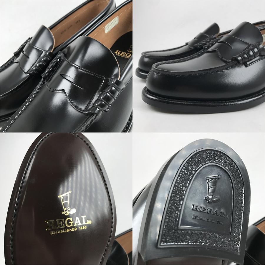 REGAL（リーガル） ローファー 牛革 本革 ビジネスシューズ 紳士靴