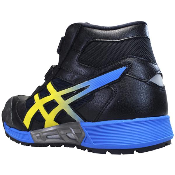 ウィンジョブ アシックス CP308 AC ブラック ホワイト レッド 黒 白 赤