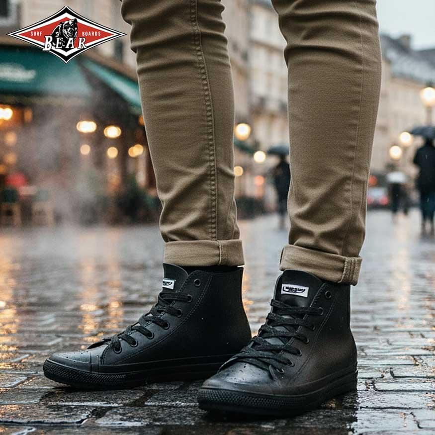 bear surf（ベアサーフ） 爆買 レインシューズ メンズ スニーカー