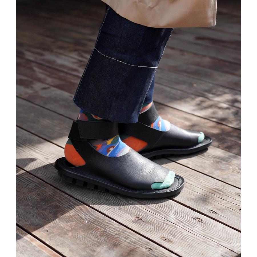 trippen（トリッペン） レディース サンダル ハグ レザー オープントゥ