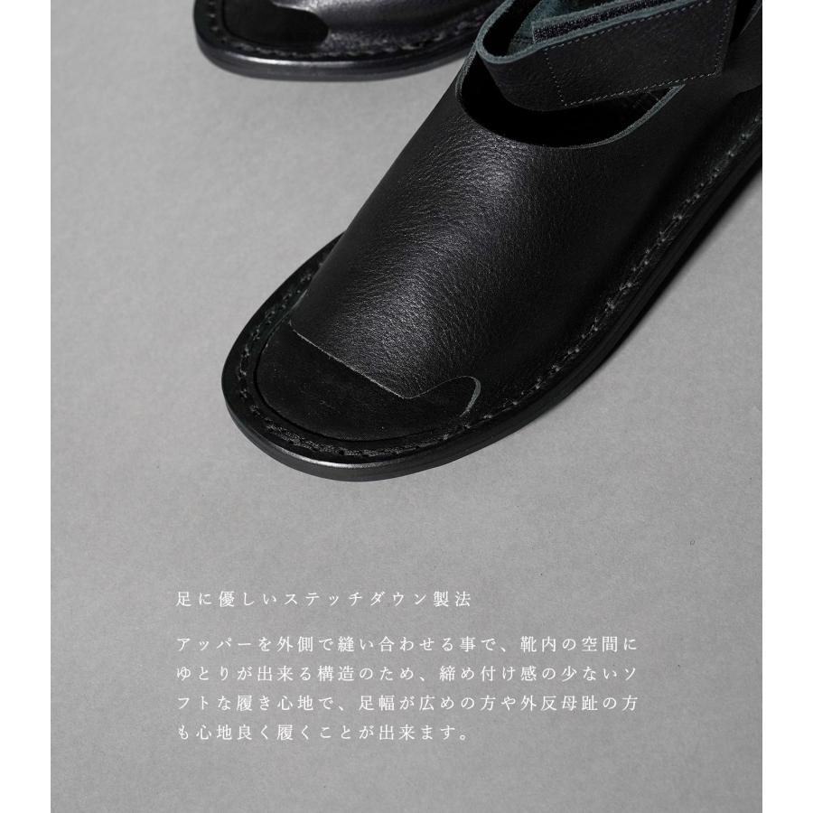 trippen（トリッペン） レディース サンダル ハグ レザー オープントゥ