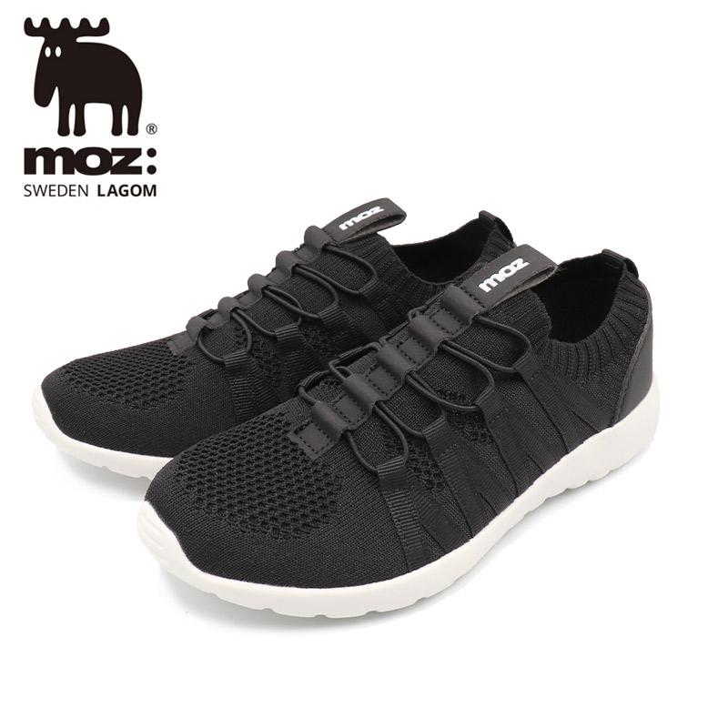 moz（モズ） スニーカー レディース スリッポン 軽量 歩きやすい 靴 白