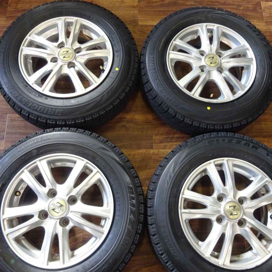 ブリザック VRX 145/80R13×4.5J 75Q スタッドレスタイヤ＆アルミ