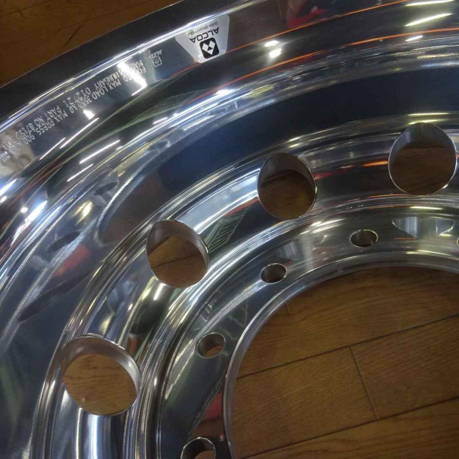 アルミ アルコア デュラブライト 22.5×7.50 6本SET PCD335mm +162 ハブ