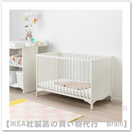 イケア（IKEA） SOLGUL ベビーベッド ホワイト（003.624.16/00362416