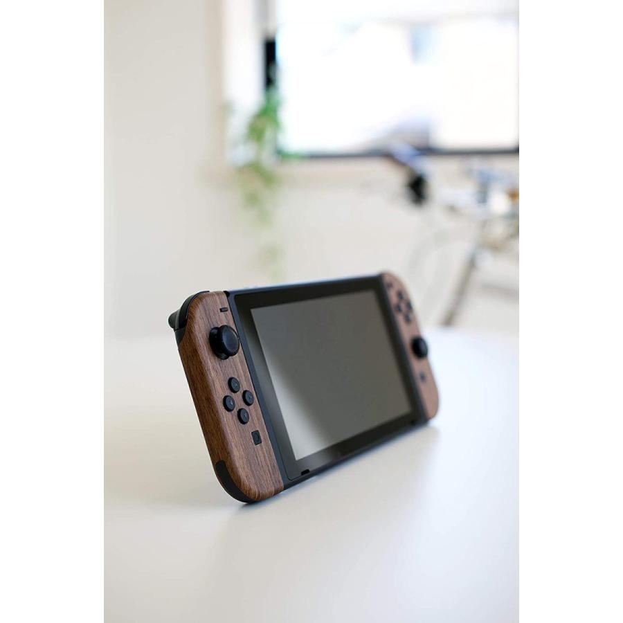 Nintendo Switch ジョイコン 用 スキンシール カバー ケース 木目調