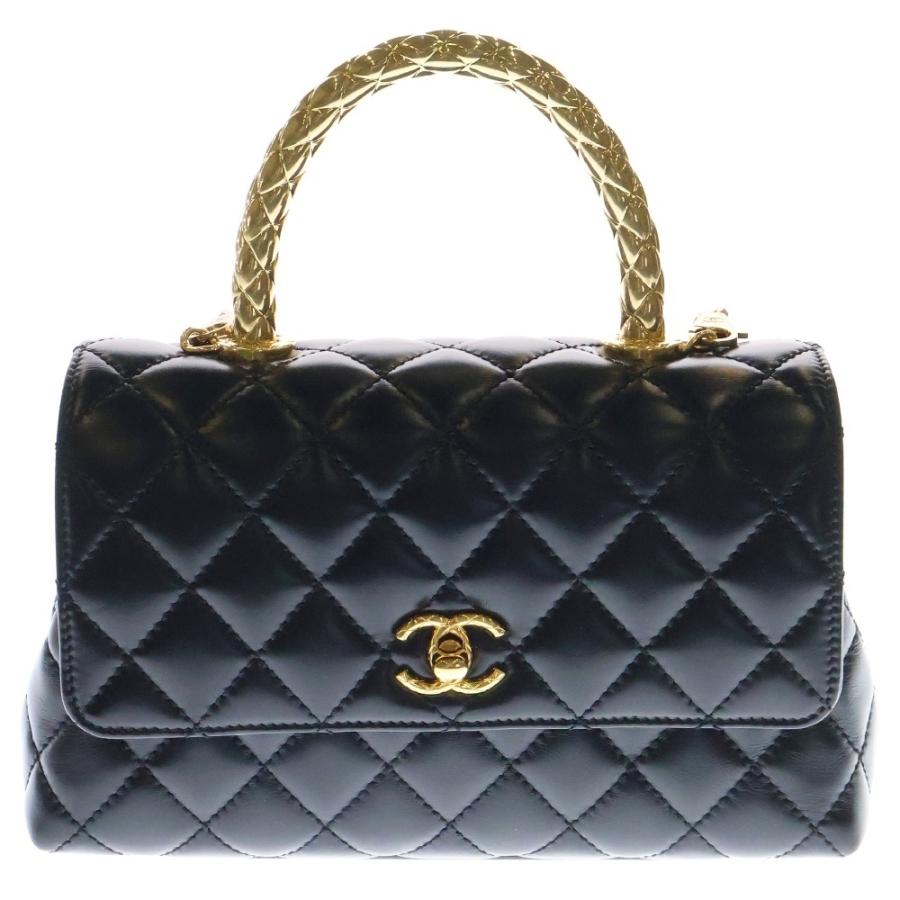 CHANEL（シャネル） マトラッセ ココハンドル24 XS レザー 2WAY