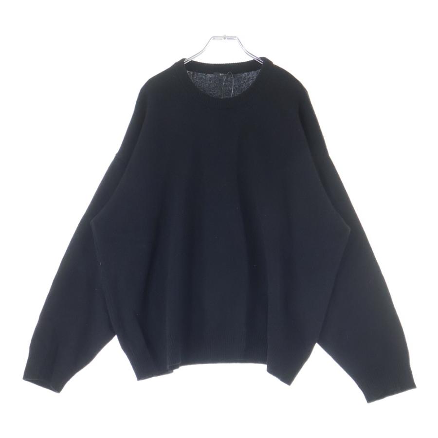 BALENCIAGA（バレンシアガ） バックロゴ刺繍 クルーネックセーター