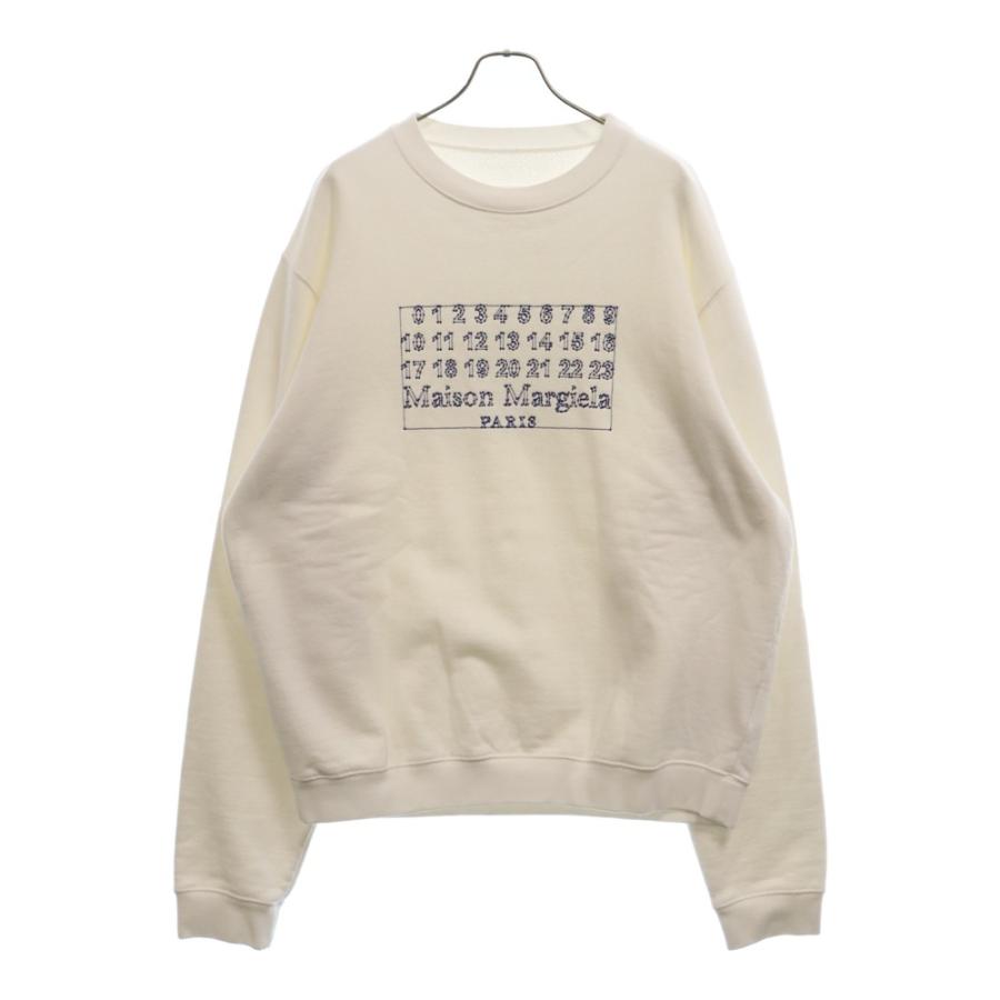 Maison Margiela（メゾンマルジェラ） 20SS カレンダーロゴ刺繍 クルー