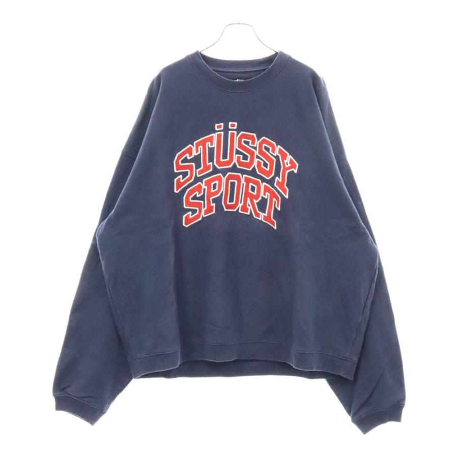 STUSSY（ステューシー） 22AW RELAXED OVERSIZED CREW ロゴ刺繍