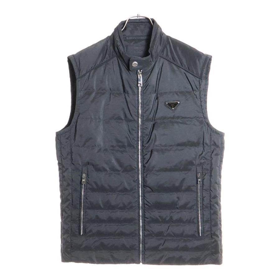 PRADA（プラダ） Triangle Logo Plate Down Vest トライアングルロゴ