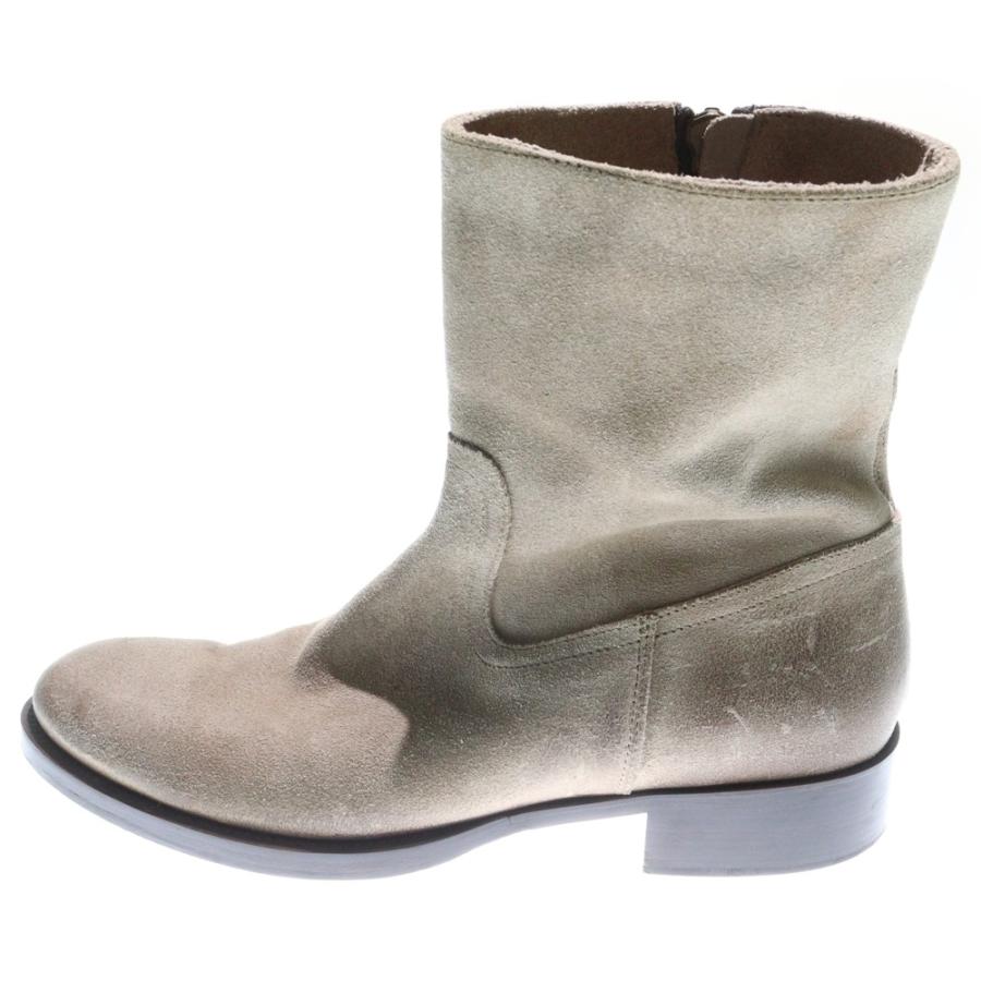 BUTTERO（ブッテロ） サイドジップ スエード ブーツ B825 ブラウン