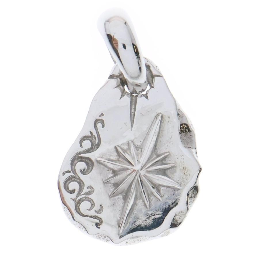 SAAD サード シルバー 925 サンシンボル アラベスク タタキ ペンダント