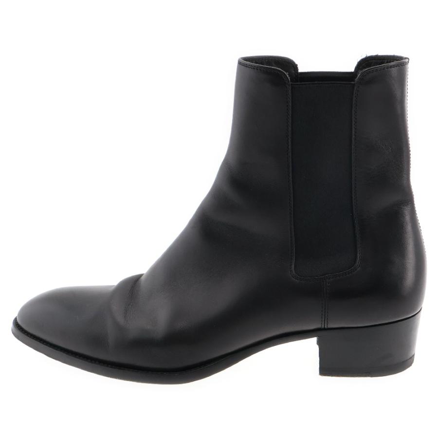SAINT LAURENT PARIS サンローランパリ サイドゴア レザーブーツ