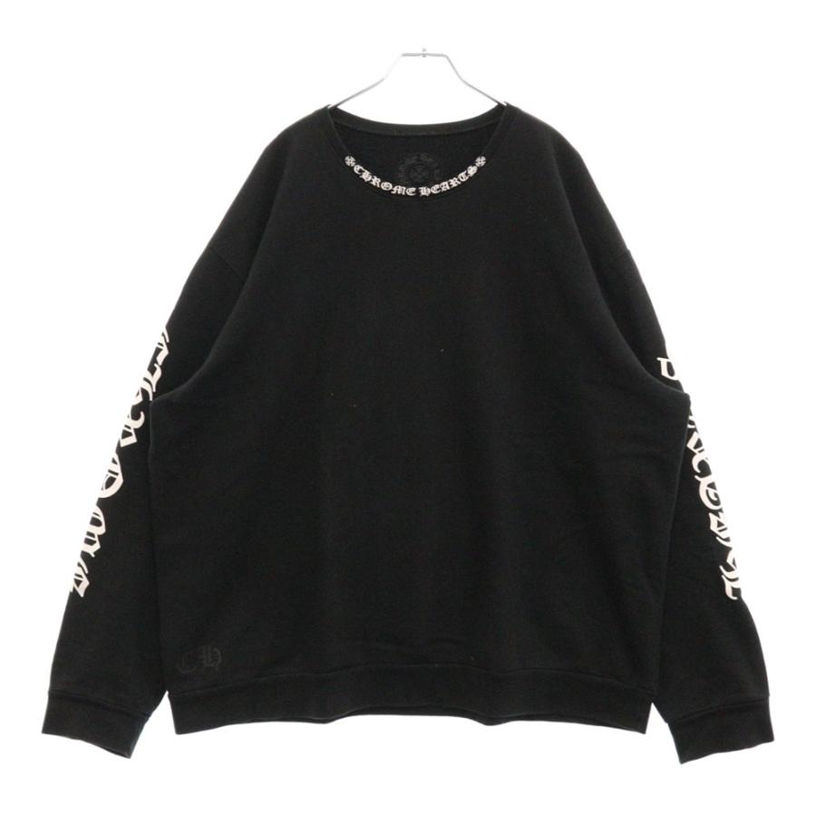 CHROME HEARTS（クロムハーツ） SWTSHRT PLVR ネックロゴプリント