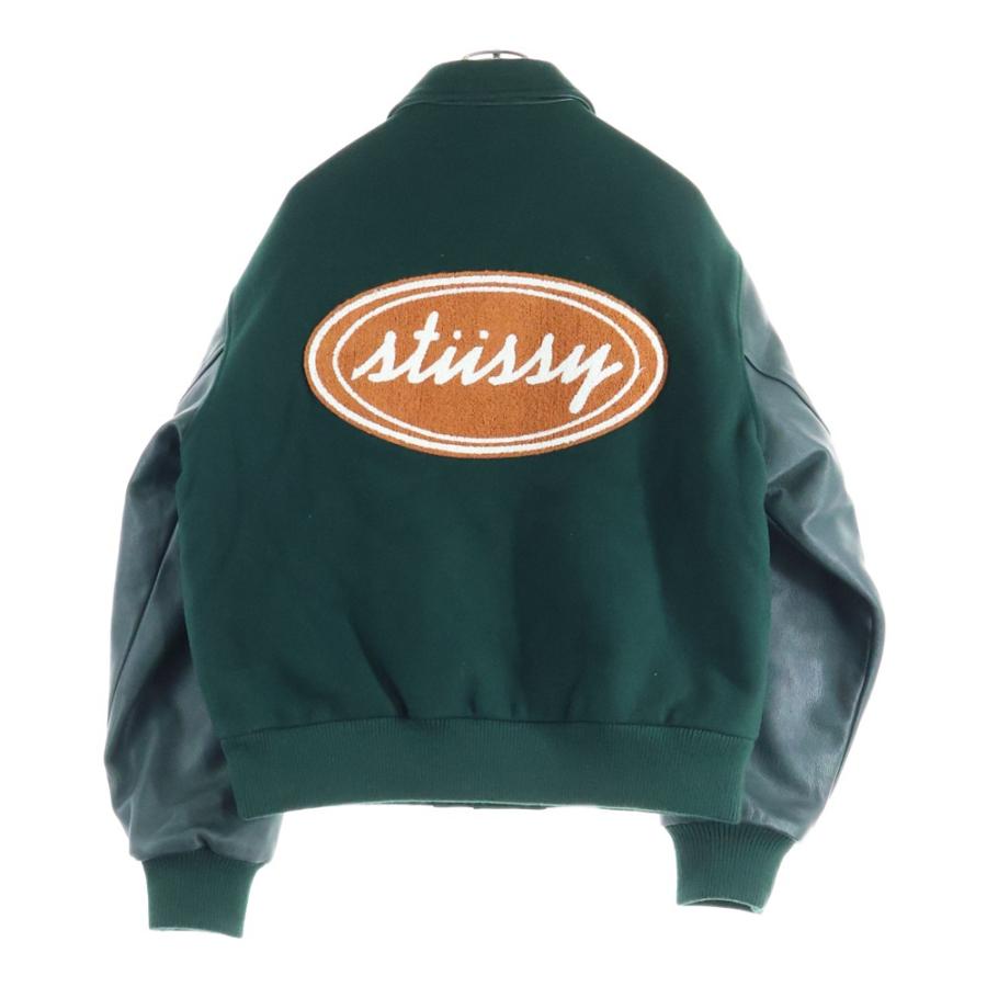 STUSSY（ステューシー） 25AW Script Oval Varsity Jacket ウール