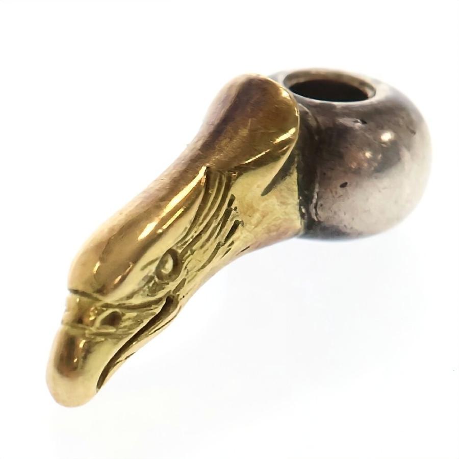 goro's（ゴローズ） イーグルヘッドビーズ シルバー/ゴールド : BRING