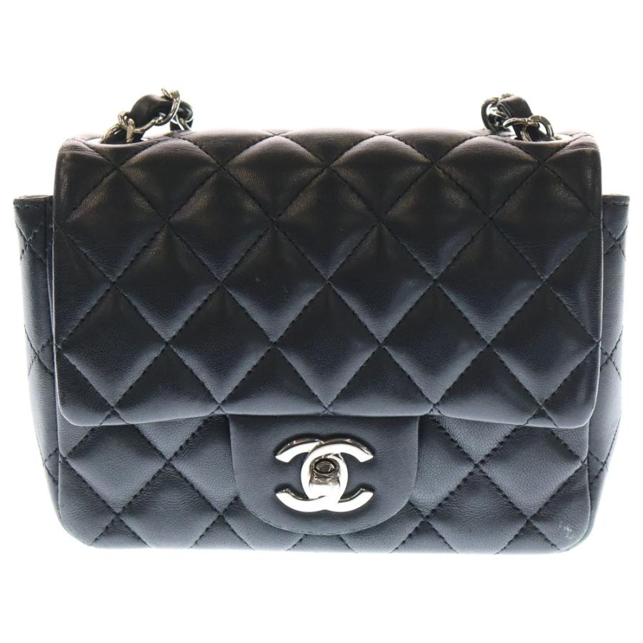 CHANEL（シャネル） ミニマトラッセ17 ココマーク ラムスキン チェーン