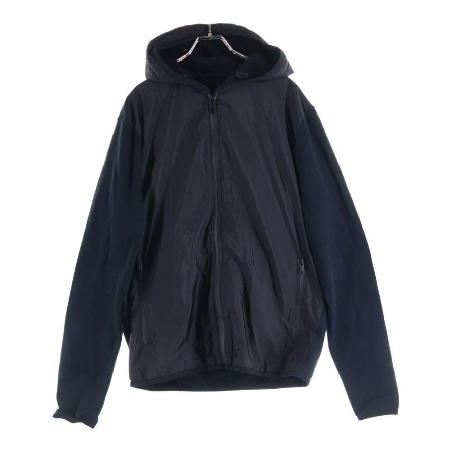 PRADA（プラダ） 19SS スウェット 切替 ナイロン ジップアップ