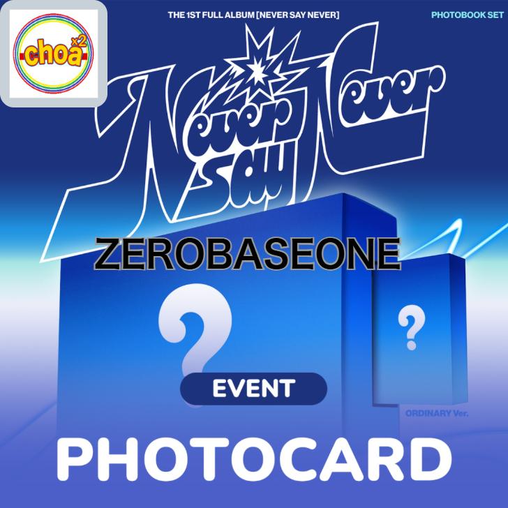 ZEROBASEONE - NEVER SAY / 1ST FULL ALBUM withmuu特典 未公開セルフ