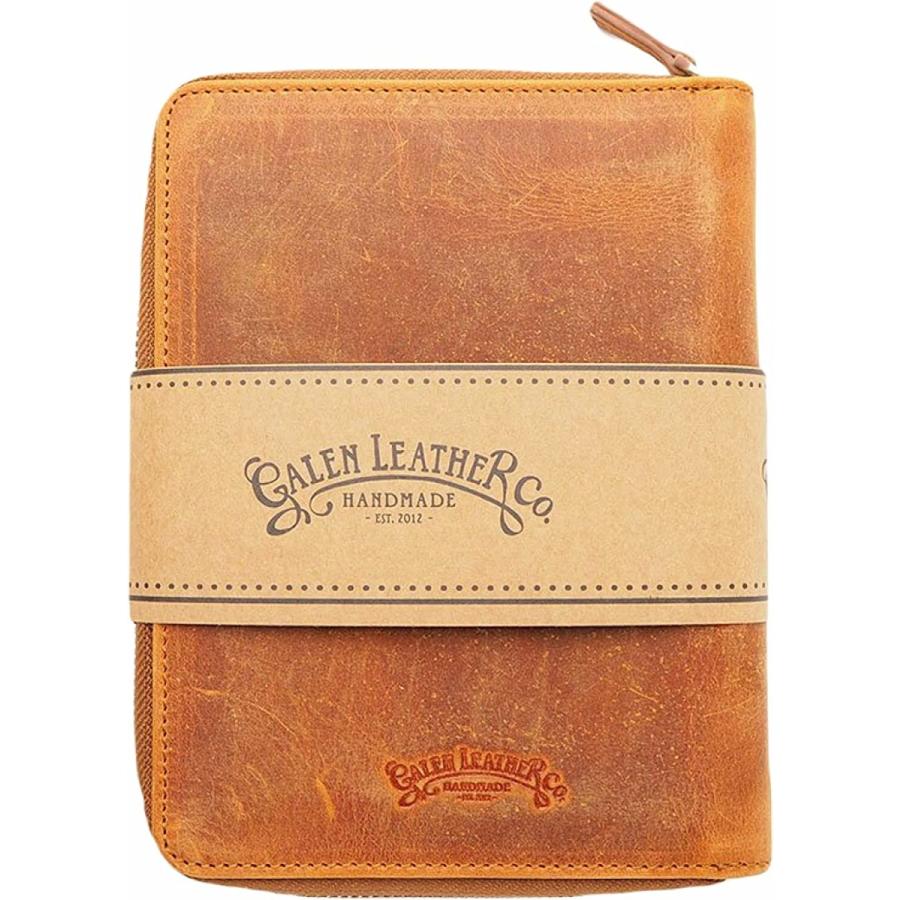 Galen Leather ガレンレザー ペンケース クレイジーホース ブラウン 5
