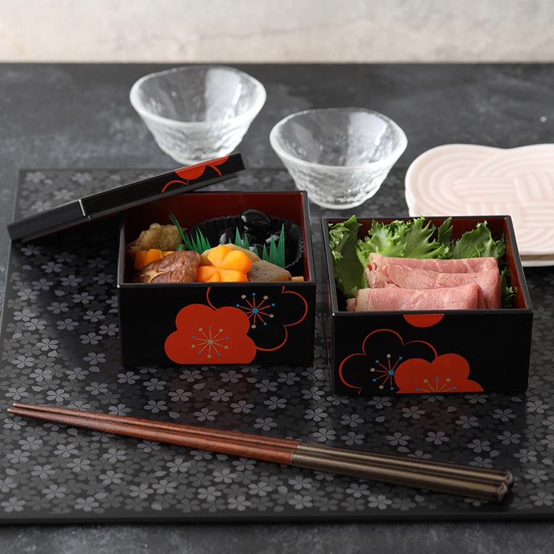 お正月に！重箱と皿と箸置きのセット fs00032_100.jpg