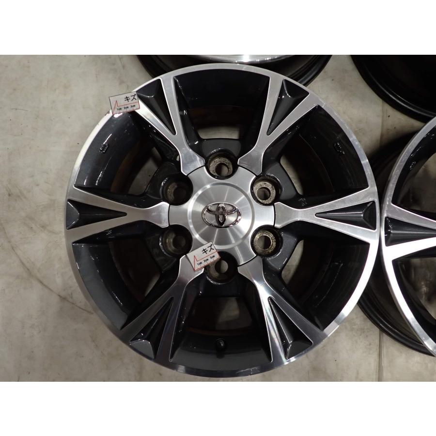 4本 会社宛送料無料 15×6J トヨタ純正 アルミ 6穴 PCD 139.7mm +35