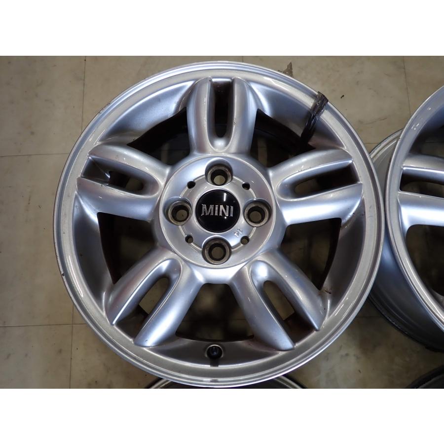 4本SET 会社宛 送料無料 15×5.5J BMW MINI 純正 アルミ 4穴 PCD 100mm