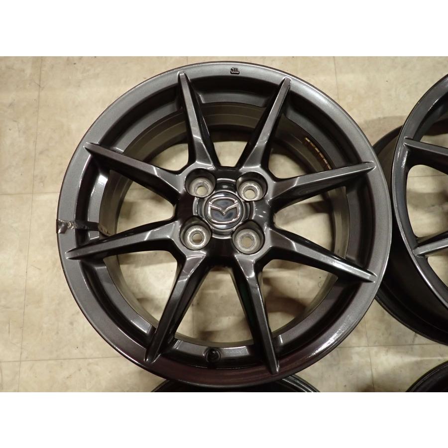 4本SET 会社宛 送料無料 16×6.5J マツダ 純正 アルミ ホイール 4穴