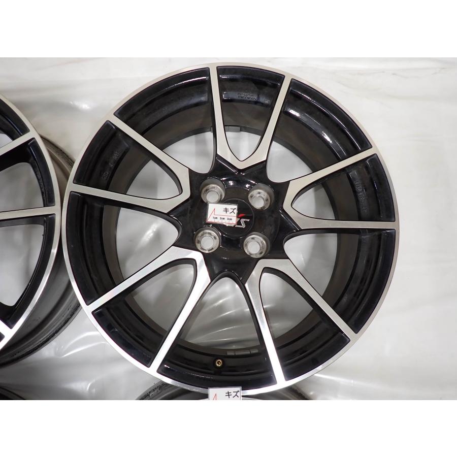 4本SET 会社宛 送料無料 17×6.5J トヨタ アクア G's 純正 アルミ 4穴