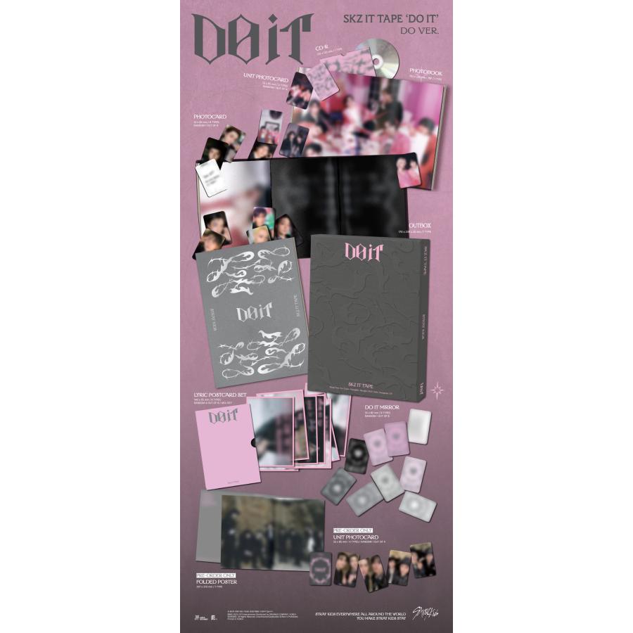 限定盤】【和訳選択】STRAY KIDS - SKZ IT TAPE [DO IT] (DO VER