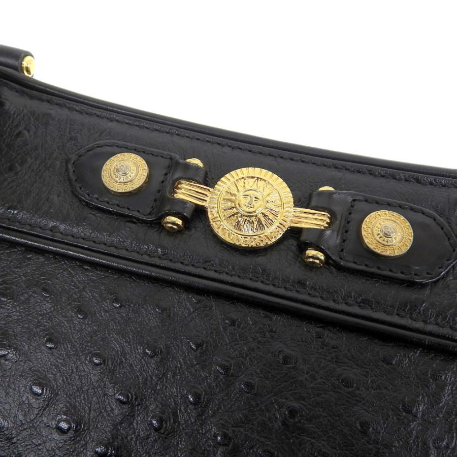GIANNI VERSACE ジャンニ ヴェルサーチ ロゴ サンバースト ショルダー