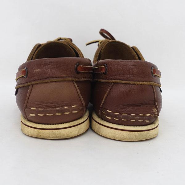 REGAL（リーガル） デッキシューズ/レザー/ブラウン/22cm 8038