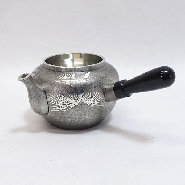 大阪錫器 乾茂號造 茶道具大阪錫器 乾茂號造/本錫製 茶器揃 ギフト 未