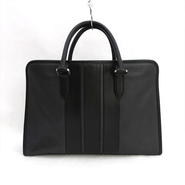 COACH コーチ F70916／2WAY オールレザーブリーフトートバッグ／黒