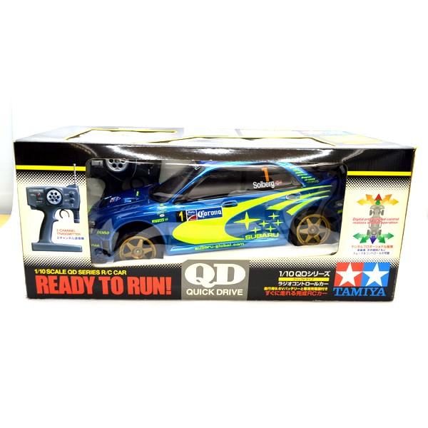 タミヤ ラジコン クイックドライブシリーズ スバル インプレッサ WRC