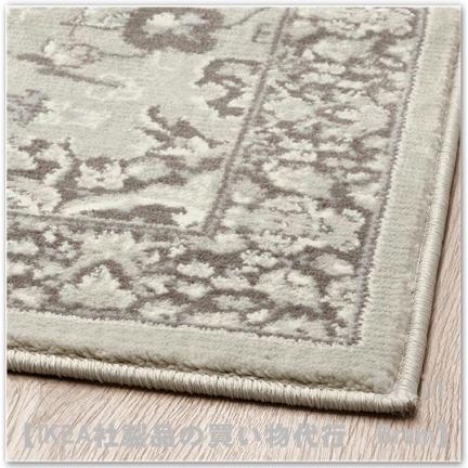 イケア（IKEA） VEDBAK/ヴェードベック ラグ パイル短80x180 cm ライト