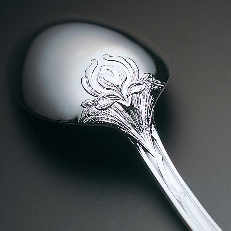 LUCKY WOOD（ラッキーウッド） 洋白銀器パリ デザートスプーン