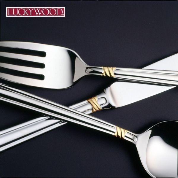 LUCKY WOOD（ラッキーウッド） カトラリーセット ナイフ フォーク