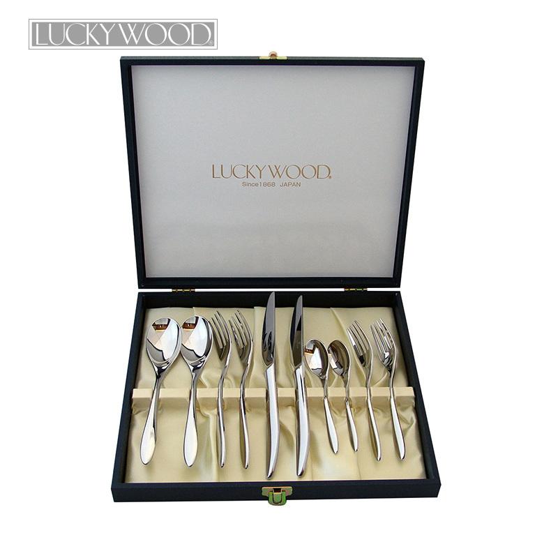 LUCKY WOOD（ラッキーウッド） カトラリーセット ナイフ フォーク