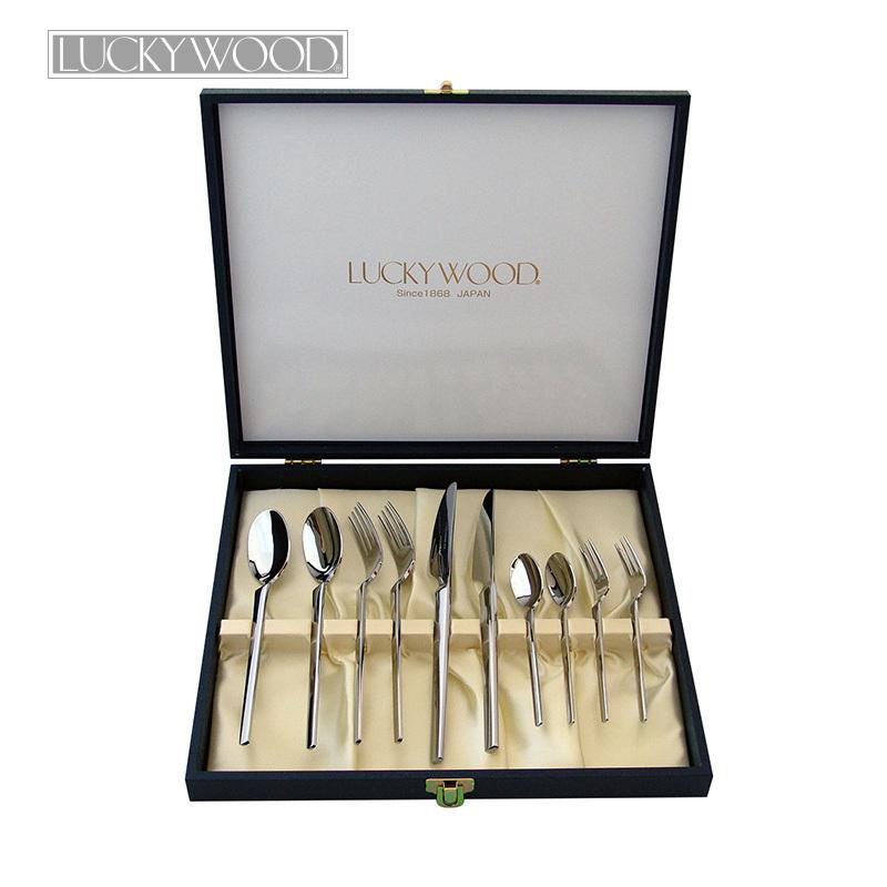 LUCKY WOOD（ラッキーウッド） カトラリーセット ナイフ フォーク