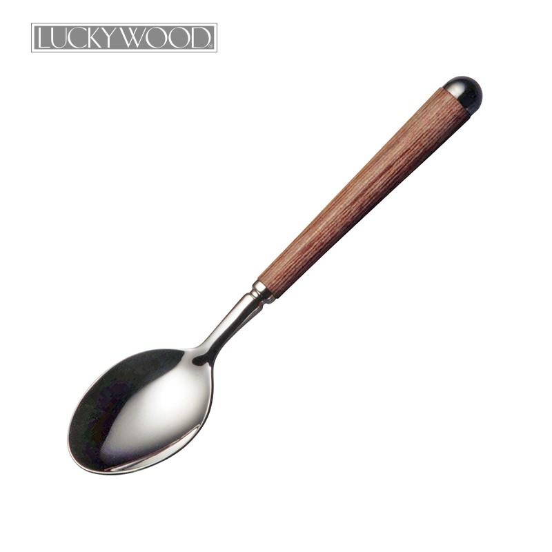 LUCKY WOOD（ラッキーウッド） カトラリー ミドルスプーン 165mm LUCKY