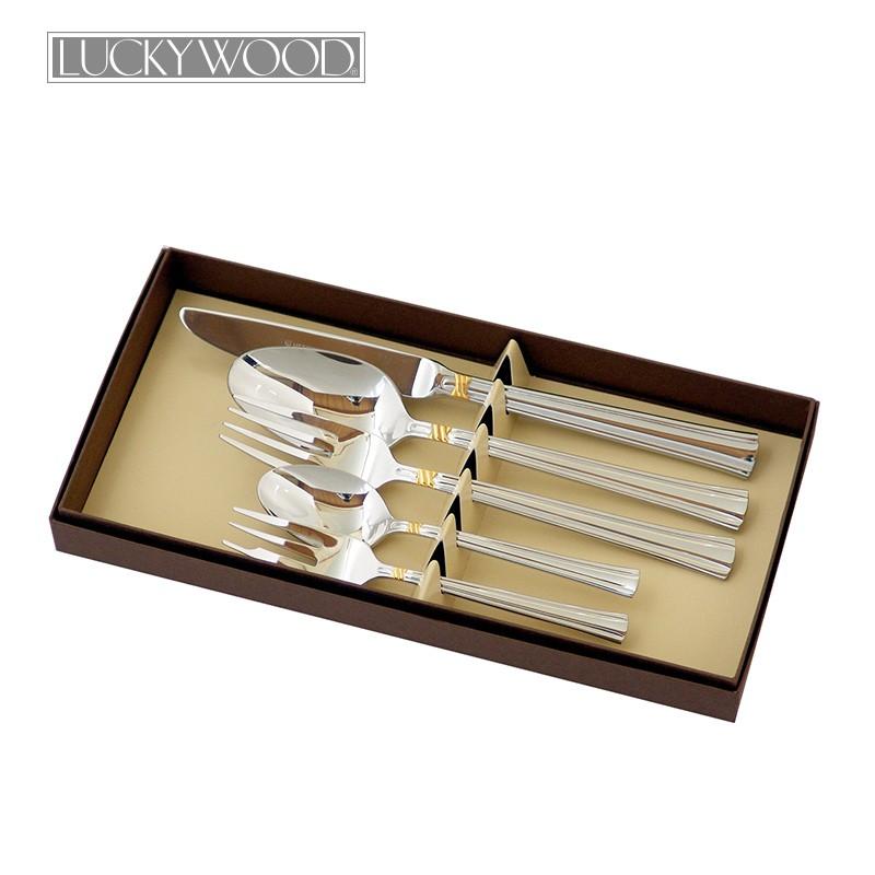 LUCKY WOOD（ラッキーウッド） カトラリーセット ナイフ フォーク