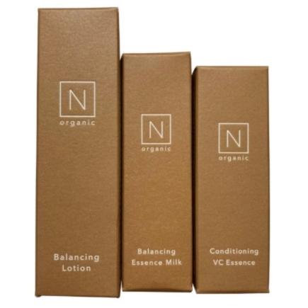お試しサイズ) N organic Basic バランシングローション＆ミルク&VC