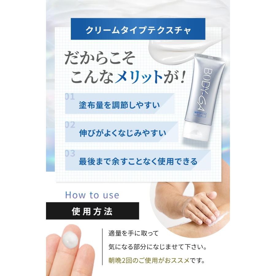 ボディーガ BODY-GA 薬用 デオドラントクリーム ファーマフーズ 医薬部